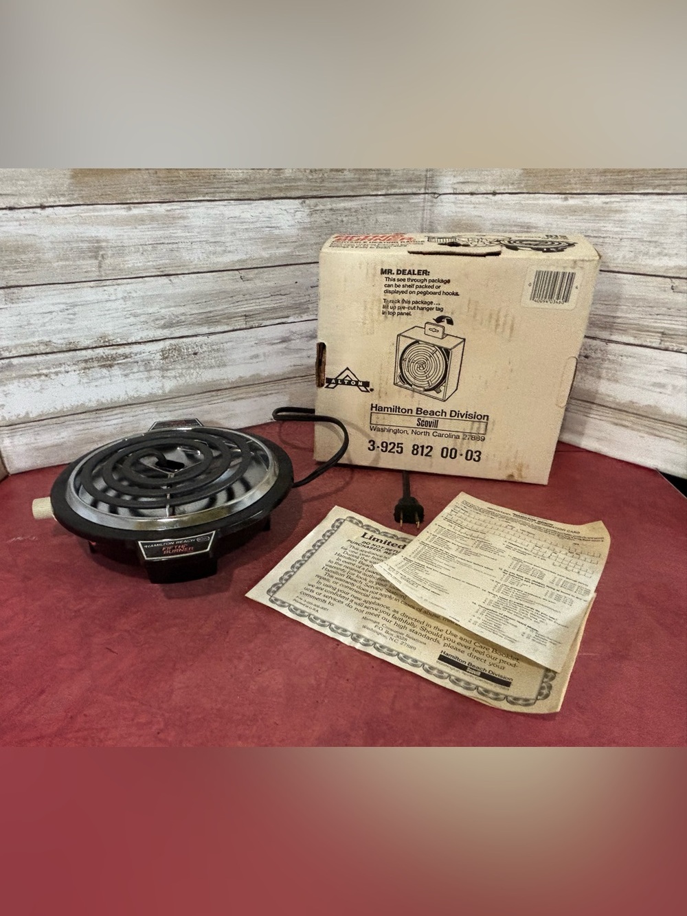 Vintage Hamilton Beach Fifth Burner